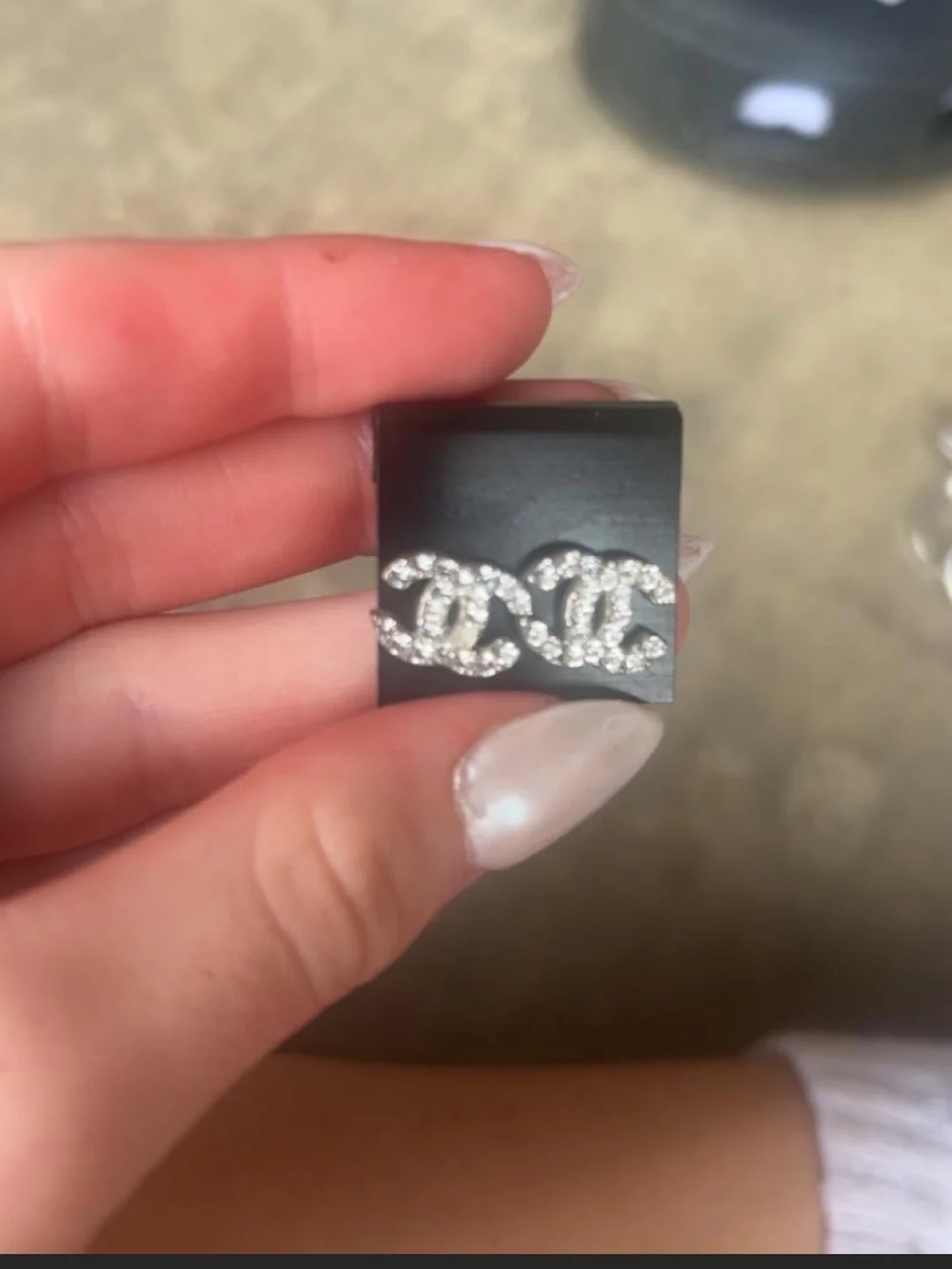 Chanel Diamond Earrings
